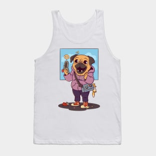 Pug in the 90s Tank Top